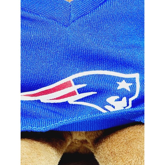 Vintage 1999 Play By Play NFL New England Patriots Stuffed Bear Mascot - Collect - Picture 15 of 15